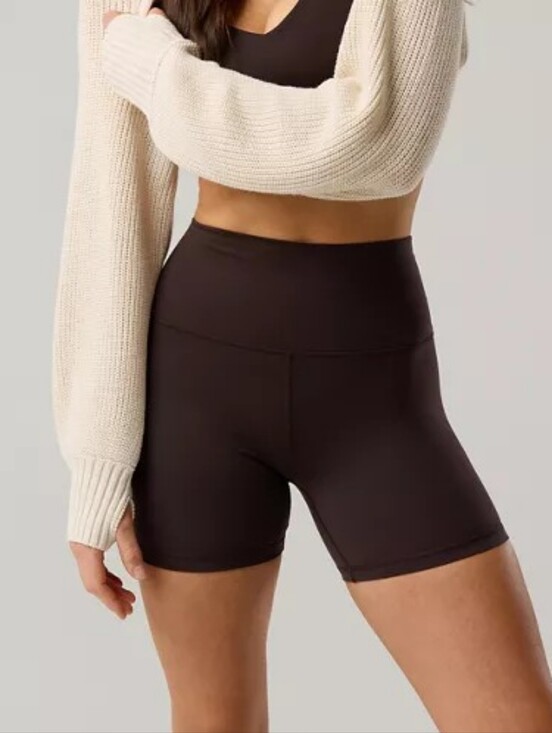 aerie Pants - aerie - NWT The Hugger High Waisted 5" Bike Shorts - M